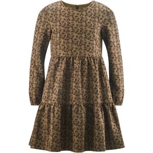 happy girls Jurk  bruin / olijfgroen