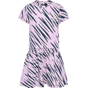 Hummel - hmlRUSHY AOP DRESS S/S - Meisjesjurk - Korte Mouwen - Volledige Print