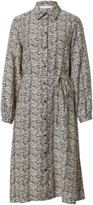 MSCH COPENHAGEN Blousejurk 'Cielo Amabella'  beige / zwart