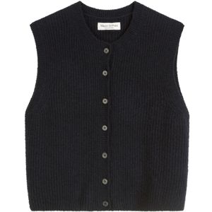 Marc O'Polo Gebreid vest  zwart