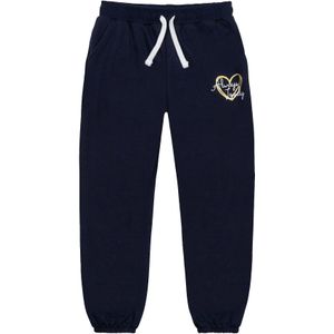 MINOTI Broek  donkerblauw / goud / wit
