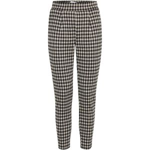 ICHI Broek 'KATE CHECKY PA2'  zwart / wit