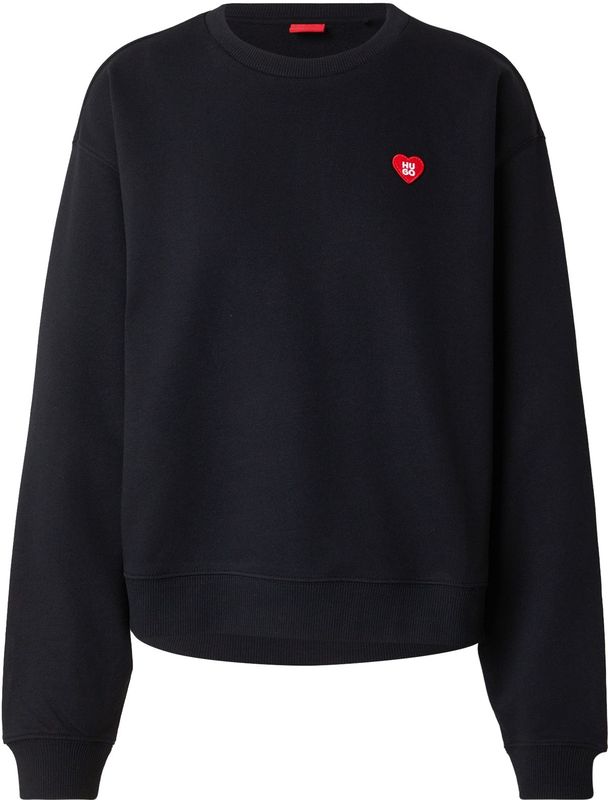 HUGO Sweatshirt 'Deroxina_7'  zwart