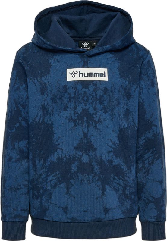 Hummel - hmlJUMP AOP HOODIE - Fleece Sweater - Biologisch Katoen - All-over Print