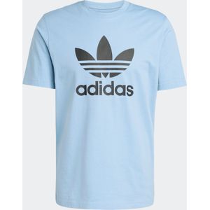 adidas - Trefoil T-shirt - Katoen - Zwart