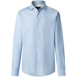 Hackett London Zakelijk overhemd  hemelsblauw / wit