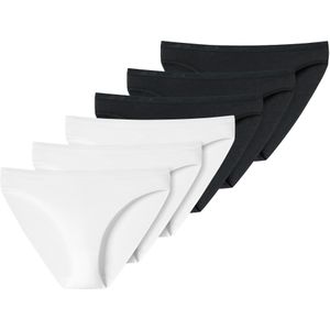 uncover by SCHIESSER Slip  zwart / wit