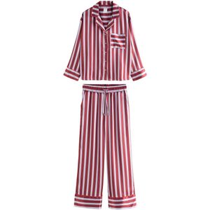 Next Pyjama  lila / rood