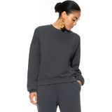 Mey - Sweatshirt - Donkergrijs - Katoen - Lange Mouw - Losse Pasvorm