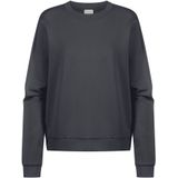 Mey - Sweatshirt - Donkergrijs - Katoen - Lange Mouw - Losse Pasvorm