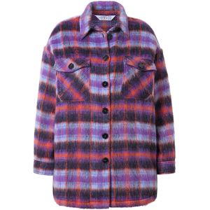 Studio Untold Tussenjas  lichtblauw / antraciet / lila / kreeft