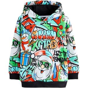 Next Sweatshirt  aqua / jade groen / rood / wit