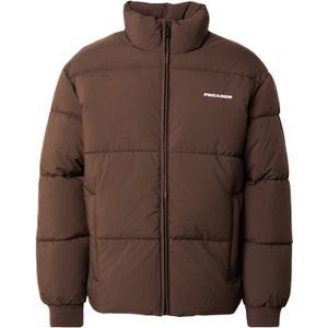 Pegador Winterjas 'SOLIN'  donkerbruin / wit