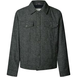 Pepe Jeans - Tussenjas - Donkergrijs / Zwart / Wit - Jerome