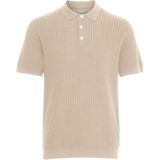 Casual Friday - CFKarl - Poloshirt - Taupe - Knoopsluiting