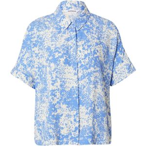 Soft Rebels Blouse 'Eleanor'  lichtblauw / wit