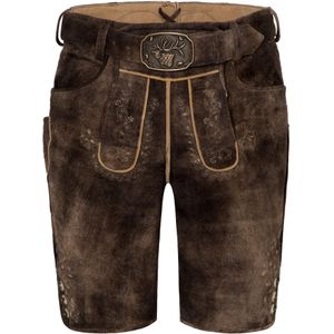 SPIETH & WENSKY Broek 'Lederhose Freud'  bruin