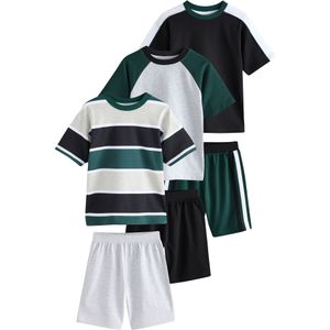 Next Nachtkledij  greige / lichtgrijs / spar / zwart