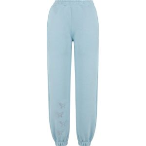 Felicious Broek  lichtblauw / zilver