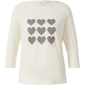 COMMA Shirt  brons / wolwit