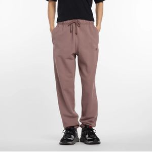 New Balance - Terry - Broeken - Bruin - Katoen Jersey