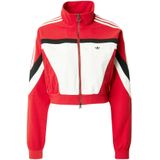 ADIDAS ORIGINALS Fleece jas  rood / zwart / wit
