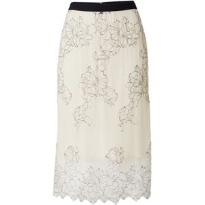 SECOND FEMALE Rok 'Wila'  beige / zwart