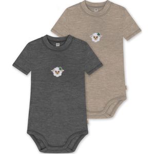 normani Rompertje/body 'Tihoi'  taupe / antraciet