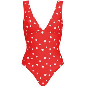 VIVID Badpak  rood / wit