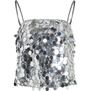 VILA Top 'VICHAYA'  zilver