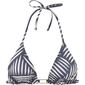 LASCANA Bikinitop  marine / wit
