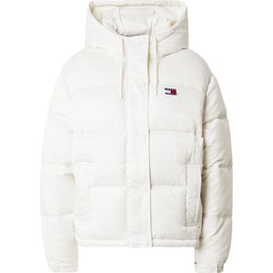 Tommy Jeans Winterjas  navy / bloedrood / wit