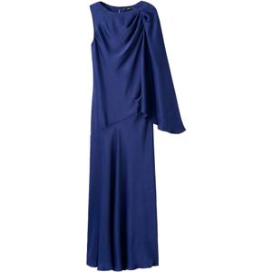 MANGO Avondjurk 'Amanda'  navy