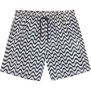 Look - Marine Gedessineerd - Zwembroek - Klassieke Taillehoogte