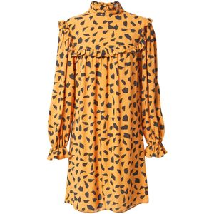 Dorothy Perkins Jurk  camel / zwart