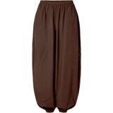 PIECES Broek 'PCBella'  bruin