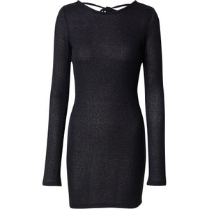 MYLAVIE by Sarah Harrison Gebreide jurk  zwart