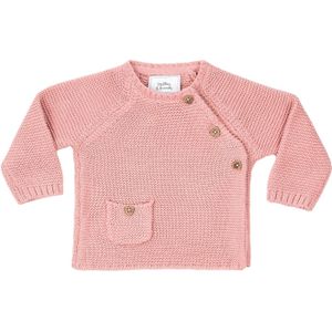 Stellou & Friends Gebreid vest  rosa