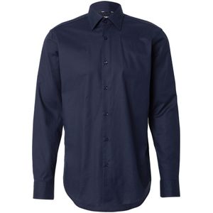BOSS - JOE - Overhemd - Donkerblauw - Lange Mouw
