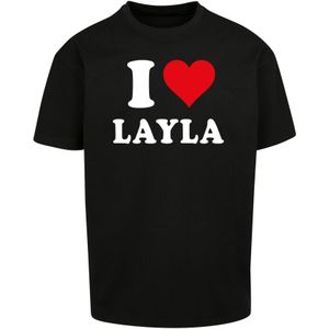 Shirt 'I Love Layla X'