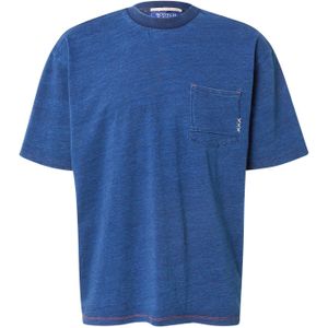 Scotch & Soda - Washed 1 Pocket - T-shirt - Indigo - Korte Mouwen