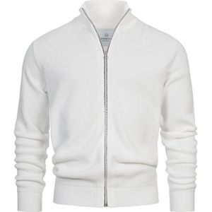 Kronstadt Gebreid vest 'Erik'  wit