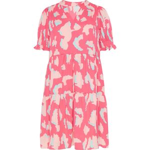 FELIPA Zomerjurk 'Fashion Look'  aqua / pink / rosa