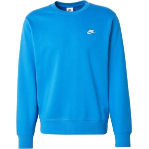 Nike - Club Fleece - Sweatshirt - Neonblauw