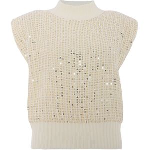 faina Trui  goud / wolwit