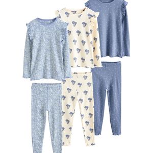 Next Nachtkledij  crème / blauw / zwart