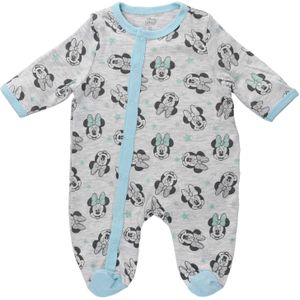 DISNEY Rompertje/body 'Minnie Mouse'  blauw / grijs gemêleerd / zwart
