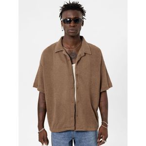 VAMOS CLO Overhemd  bruin