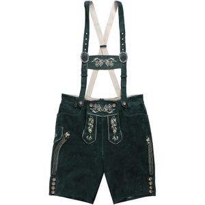 JP1880 Klederdracht broek  zilvergrijs / donkergroen