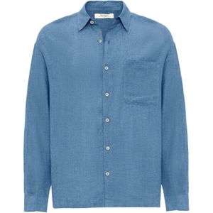 Antioch Overhemd  royal blue/koningsblauw